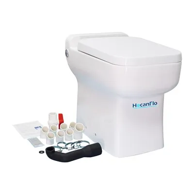 Domowa toaleta z pompką